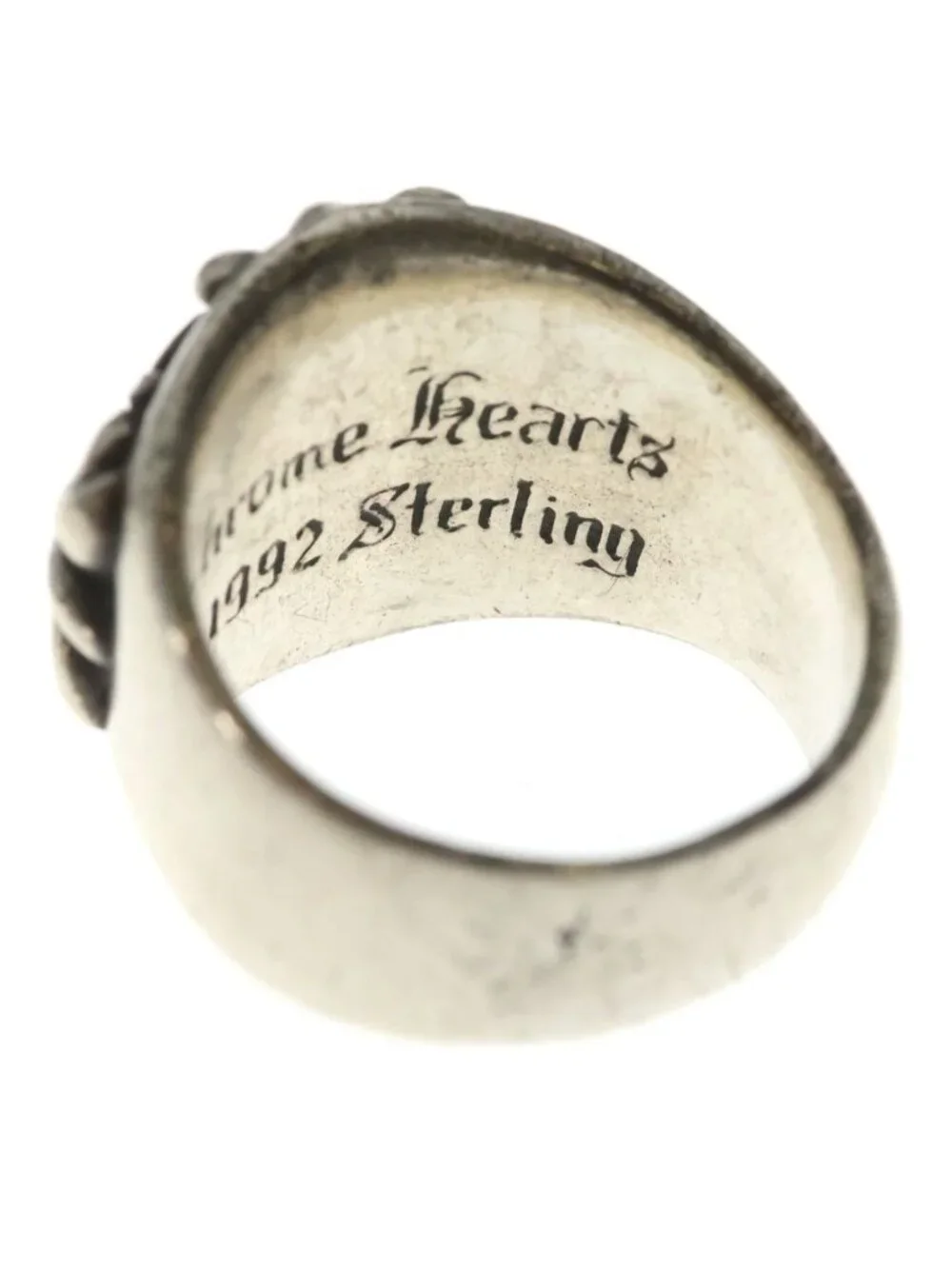Chrome Hearts Keeper Ring Silver